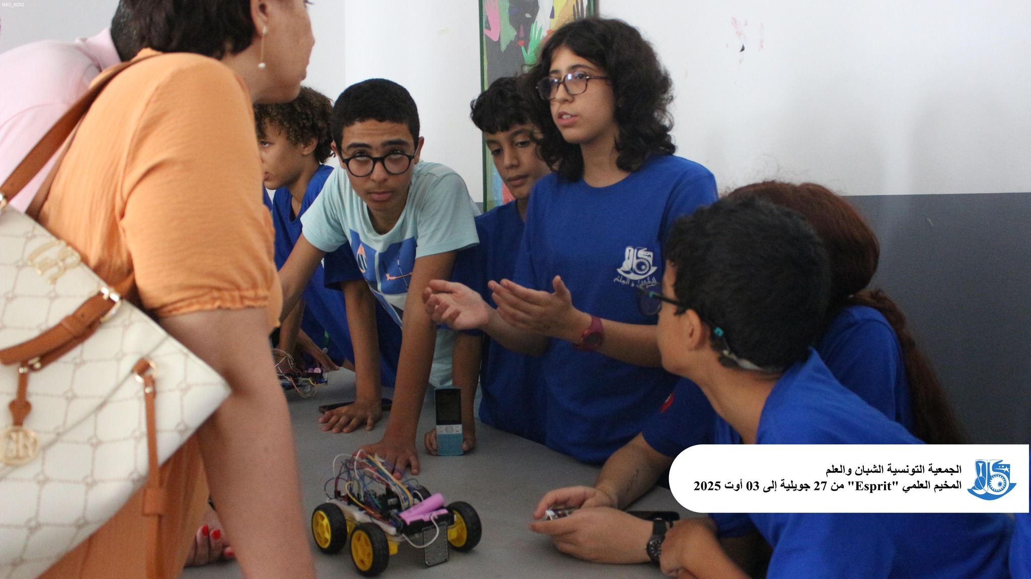 Démonstration robotique — Camp 2025